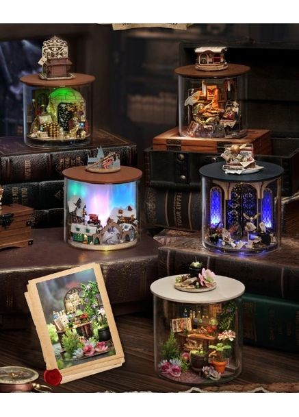 Румбокс Чарівна кімната Гаррі Поттер Інтер'єрний 3D конструктор B-068 No Brand (362453196)