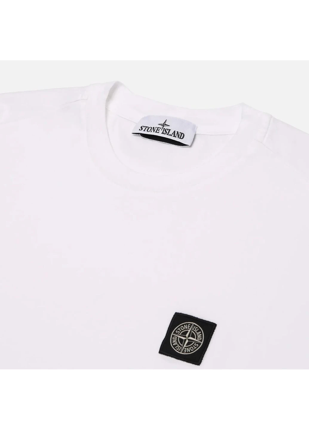 Біла футболка white k1s152100039s0013-v0001 Stone Island