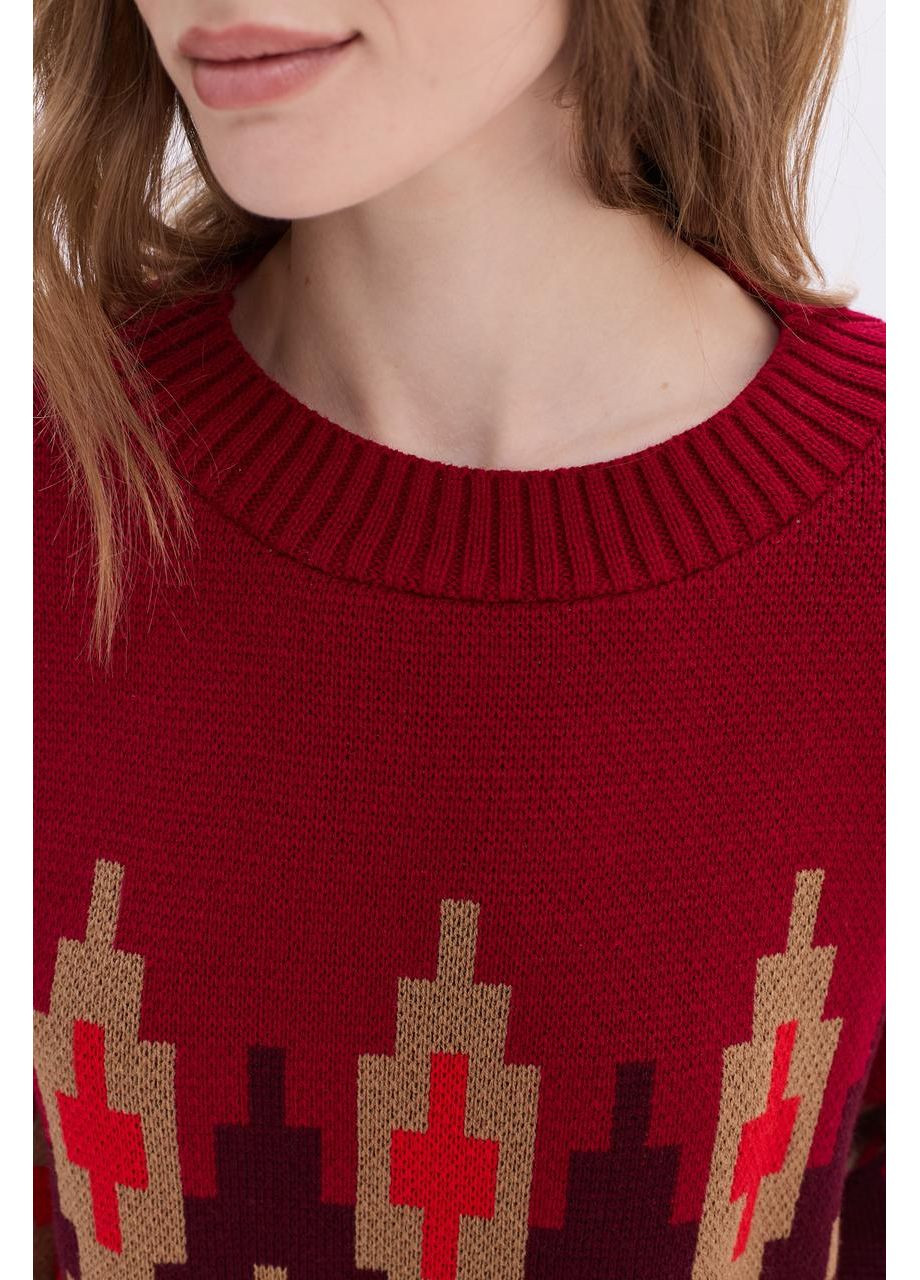 Красный демисезонный джемпер "алиса" MEREZHKA