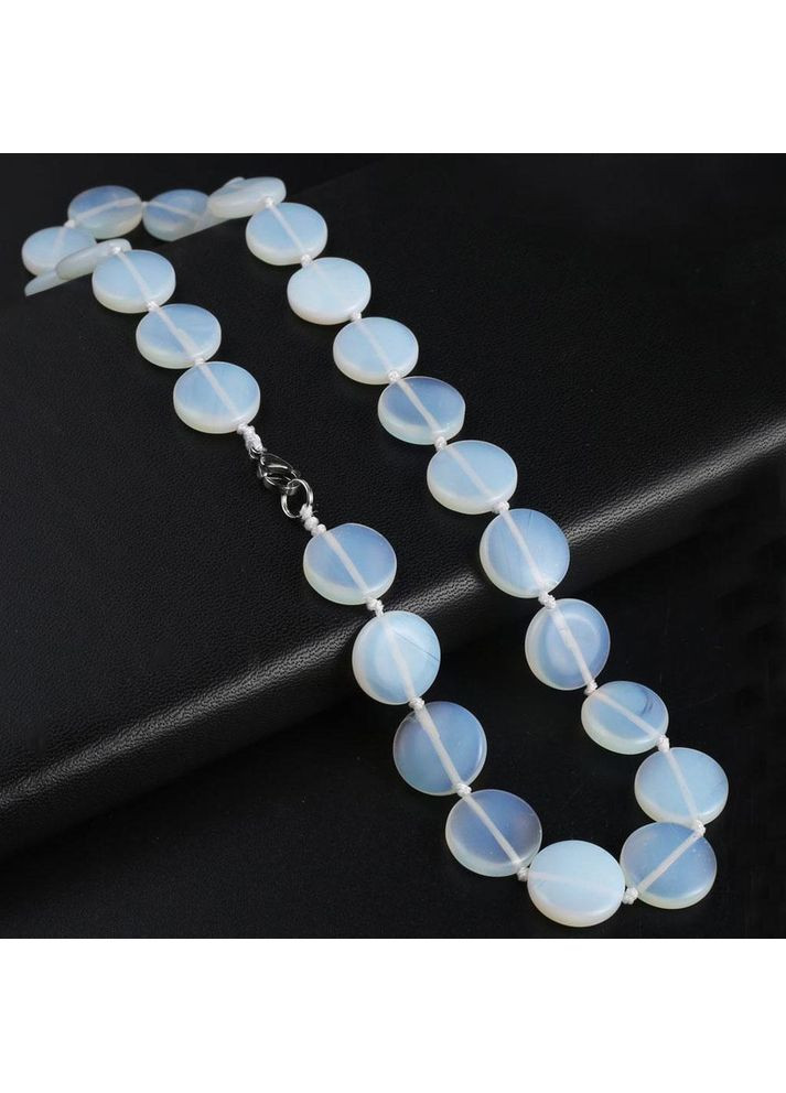 Намисто з місячного каменю довжина 48 см діаметр 13 мм No Brand (363958451)