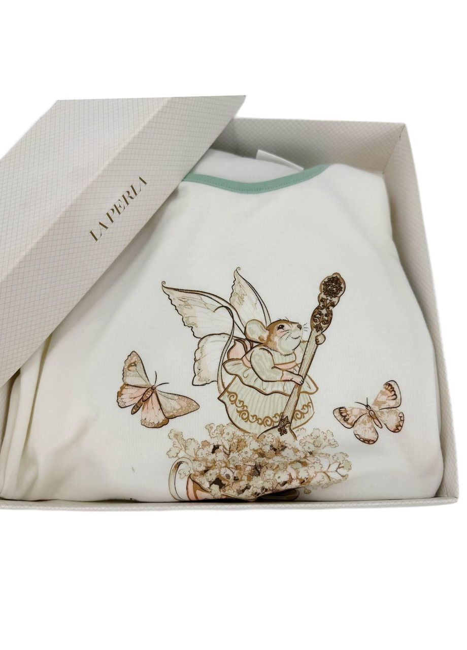 Бірюзова піжама, арт. 54241, topo fatato, 4 роки, 104 см La Perla