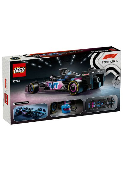 Конструктор Speed Champions Автомобиль для гонки BWT Alpine F1® Team A524 (77248) Lego Speed Champions Автомобіль для перегонів BWT Alpin (366694905)