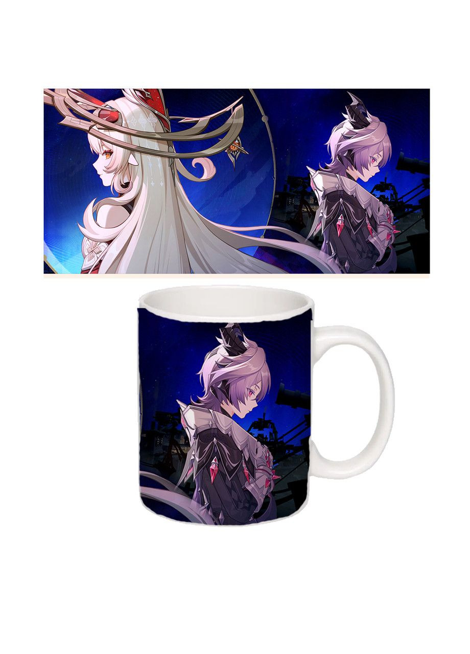 Чашка белая Дурин и Алиса Геншин импакт Genshin Impact (z1611) No Brand (365755807)