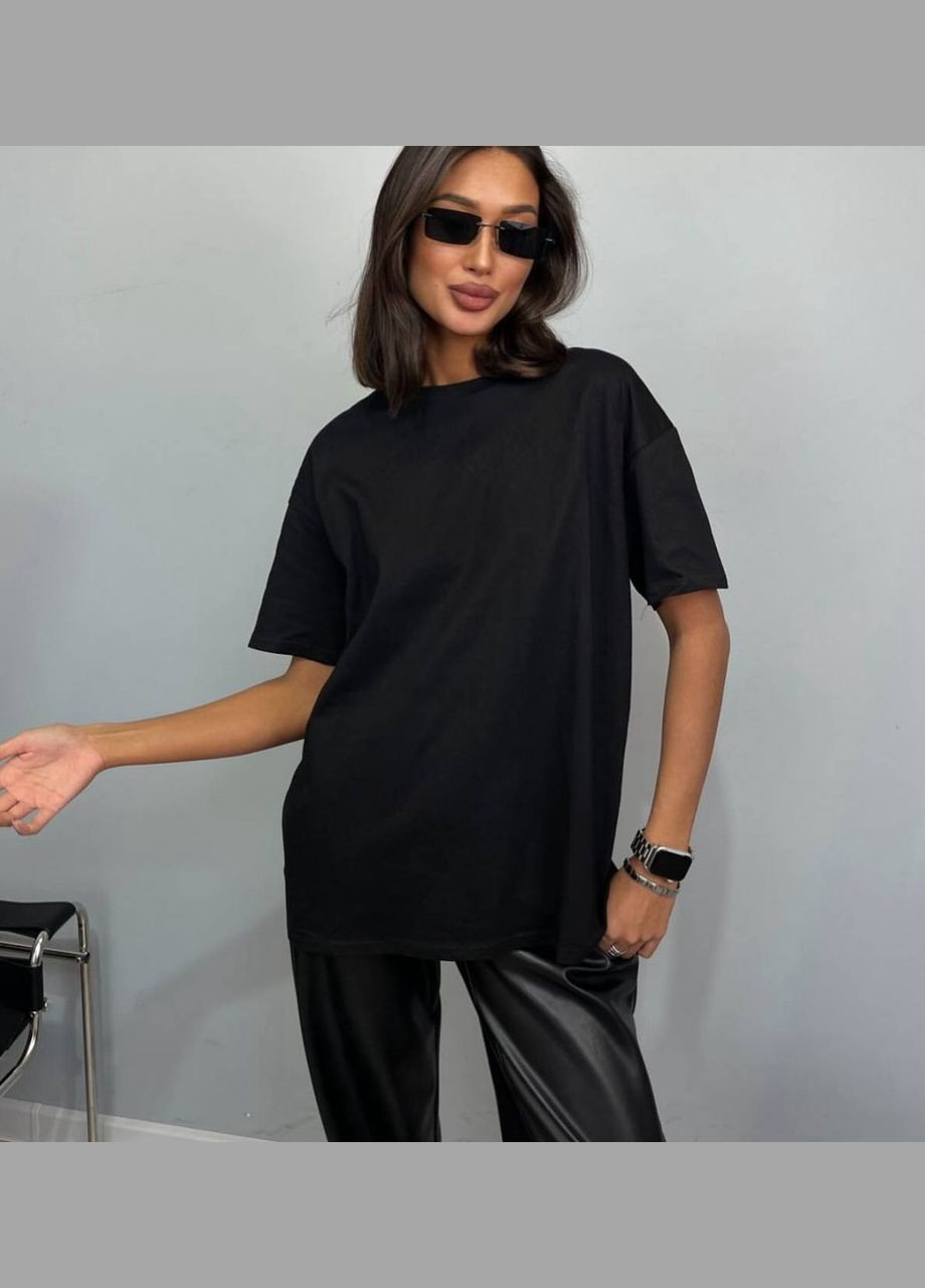 Женская футболка однотонная Україна - (331613818)