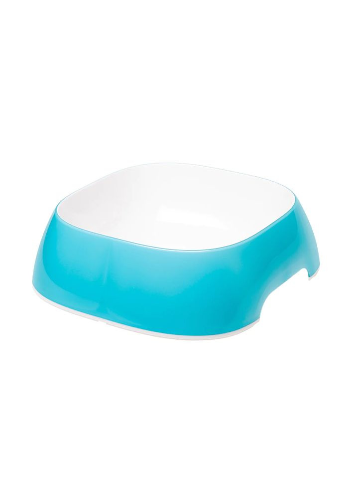 Пластикова миска для котів та собак Glam блакитна 1,2 л Ferplast (269459561)