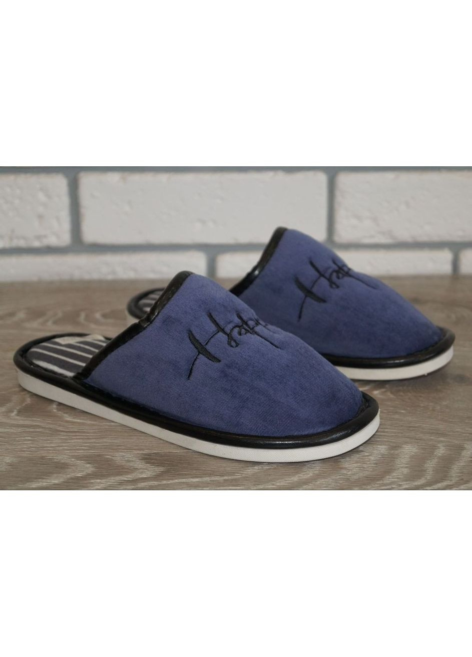 Кімнатні капці підліткові сині Elmob (280911835)