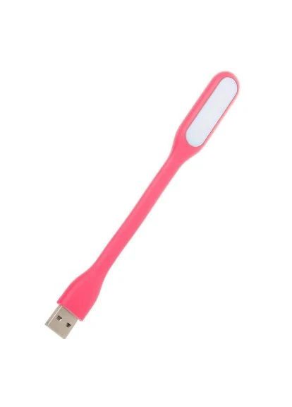 Лампа USB LED, гибкая, 2 шт, (UL-001-PI2) Optima (399779770)