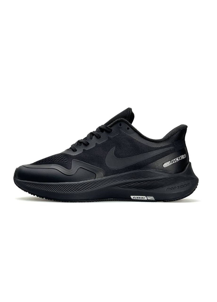 Чорні Осінні кросівки чоловічі nike No Brand Air Zoom Winflo 8 Shield All Black