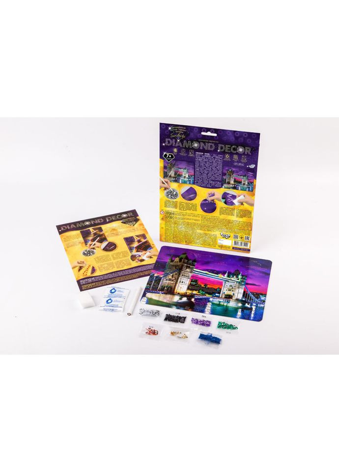 Набір креативної творчості Tower Bridge DD-01-03 "DIAMOND DECOR" Danko Toys (334157391)