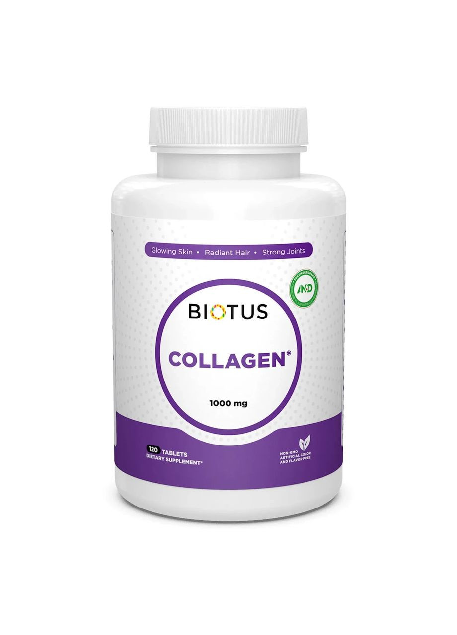 Коллаген Collagen, 120 таблеток Biotus (361117104)