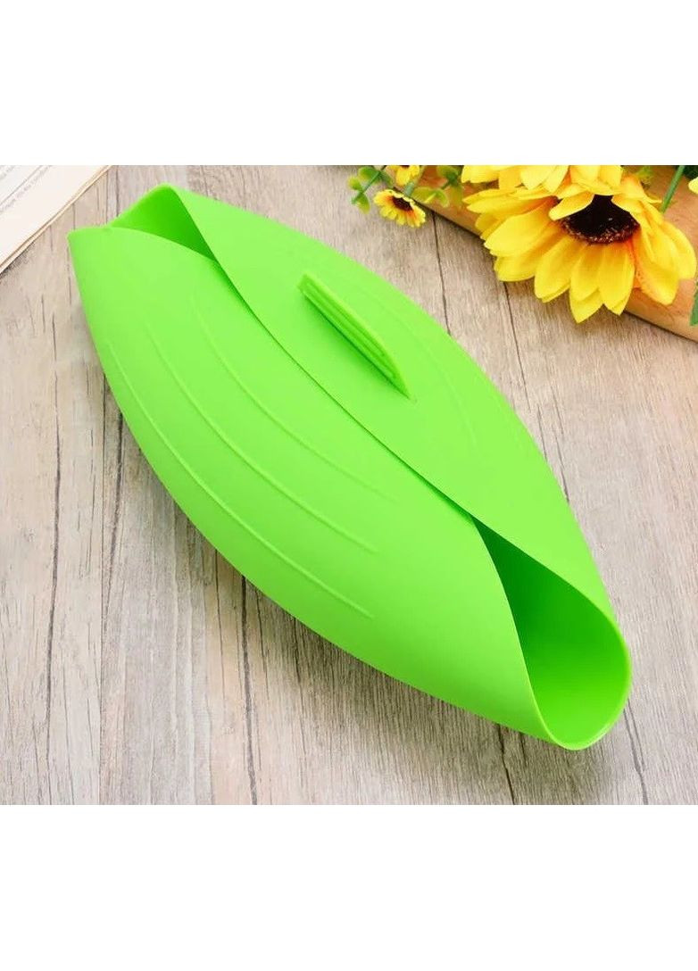 Силіконова миска для випікання та запікання, конверт для запікання Cooking Pocket форма для випікання зелена Stenson (299711825)