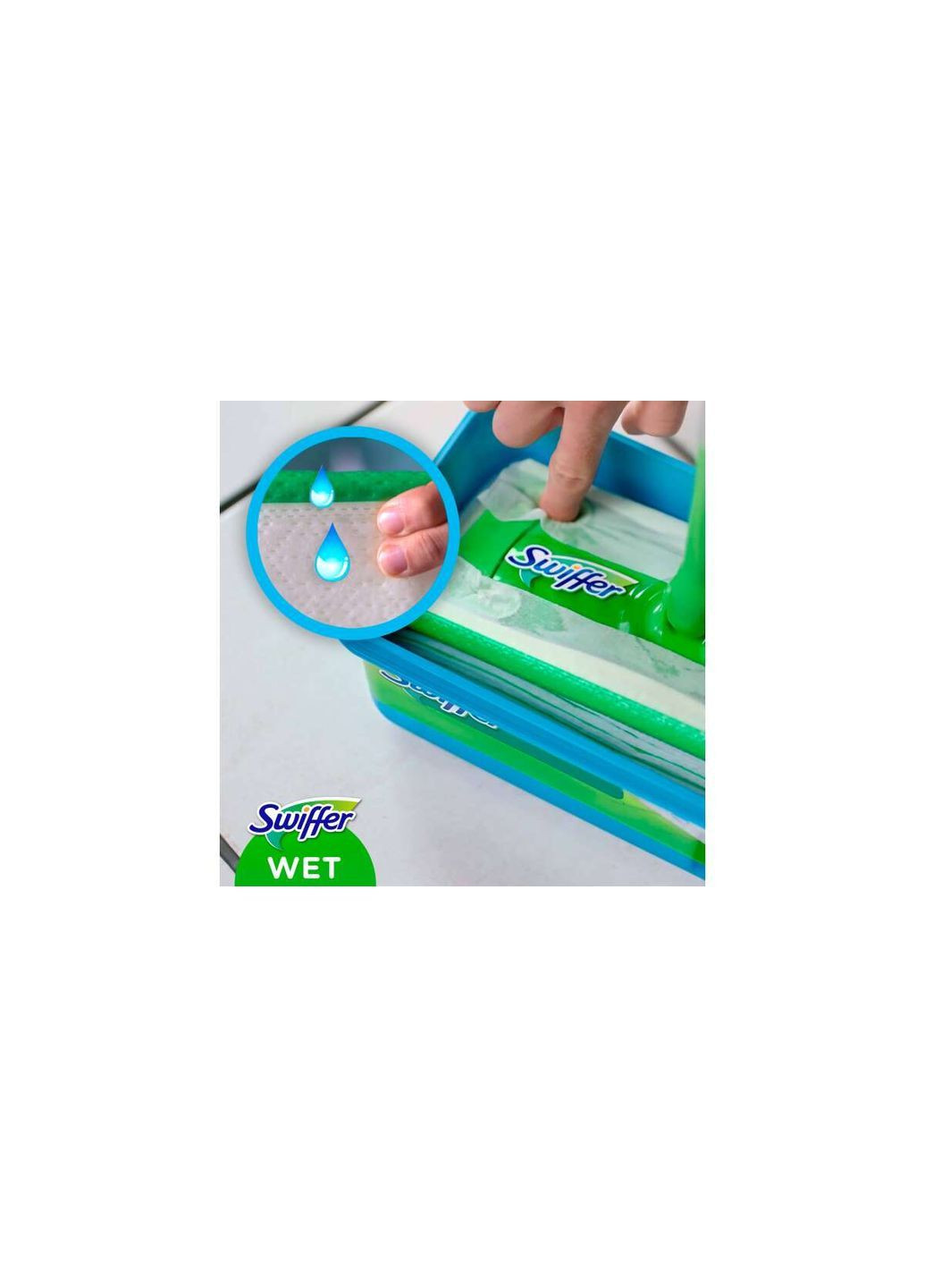 Вологі серветки для підлоги Wet 10шт Swiffer (362732718)