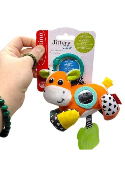 Игрушка-погремушка, навесная «Пони» (TS01091996287608) Infantino (389397340)