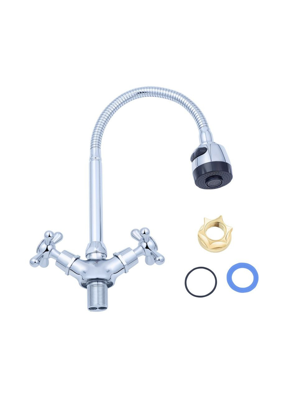 Смеситель для кухни с гибким изливом Toledo - C039 Agua (368586410)