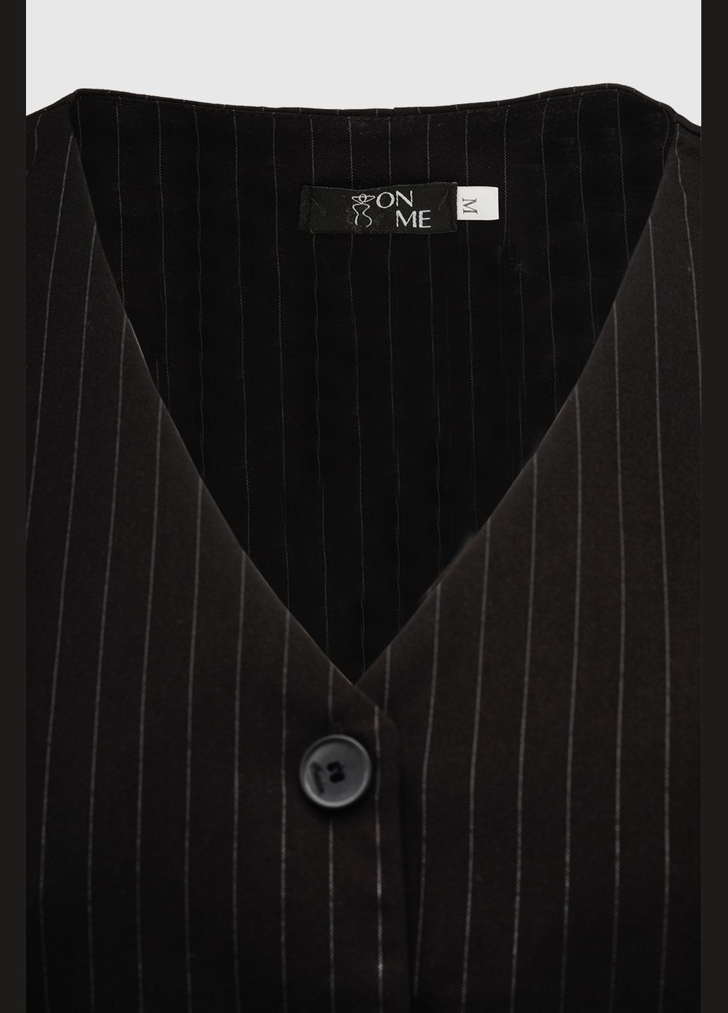 Жилет с узором женский 2417-K Черно-белый shop (2000990693228) On me (315978107)