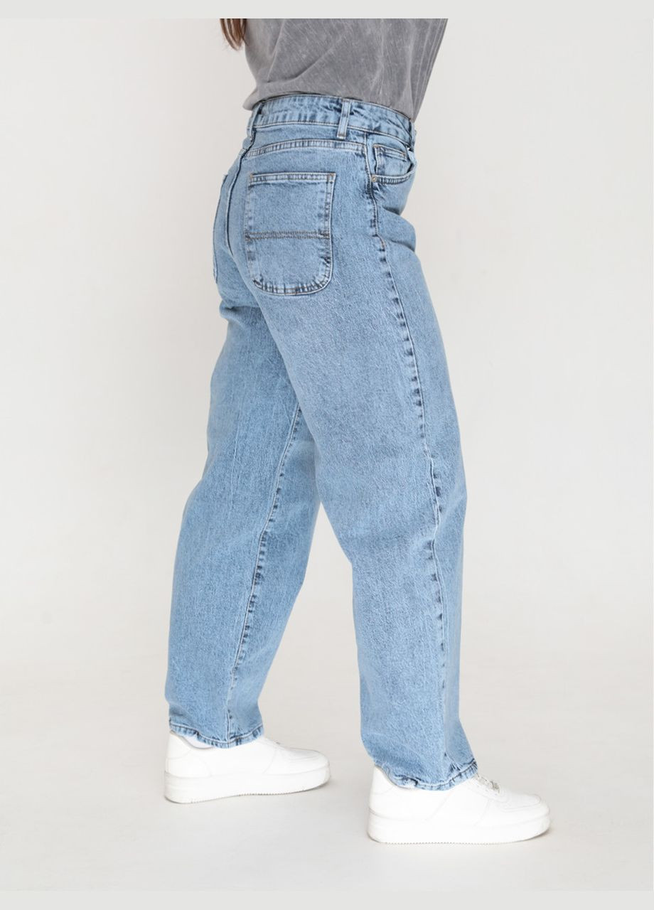 Джинси жіночі світло-сині баггі зі стрейчем Baggy Liuzin - (322999517)