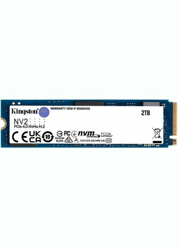 SSD накопитель M.2 2TB NV2 2280 PCIe 4.0 NVMe SSD (SNV2S/2000G) Kingston (278366769)