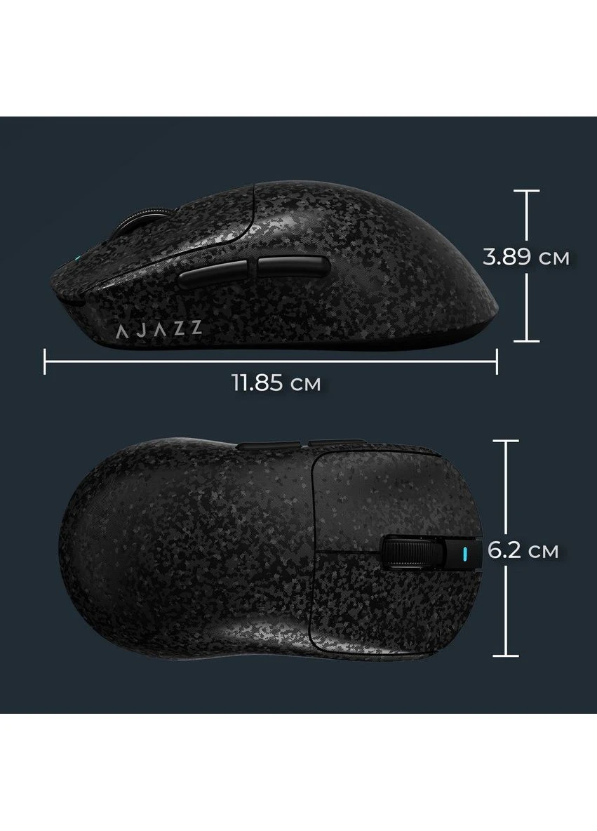 Мышь AJ199 MAX Carbon Filter Black (AJ199-MAX-B) [158861] Ajazz (400892542)