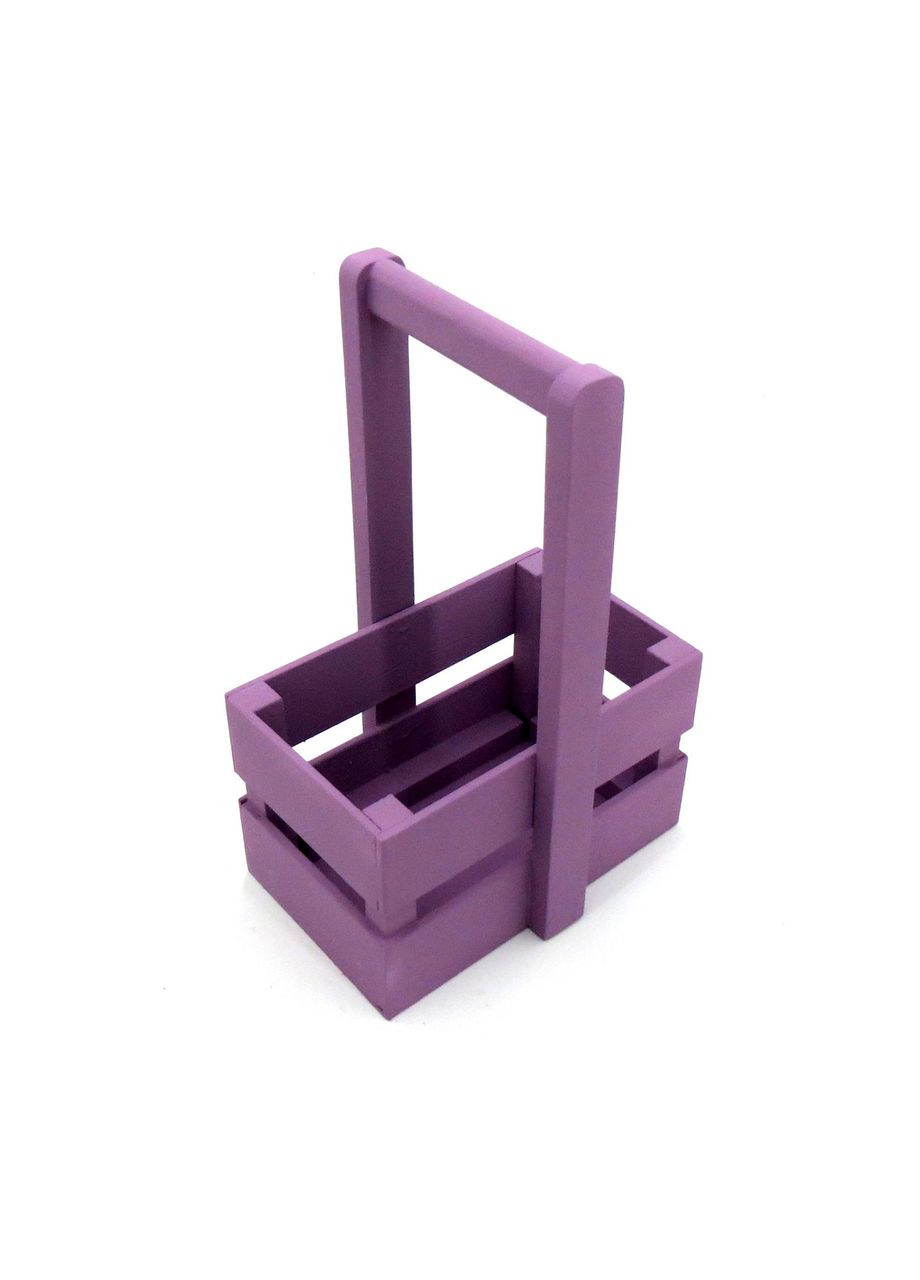 Подарочная корзинка из дерева Шелли 12х20 флокс (ПДК-0022155) No Brand (328909482)