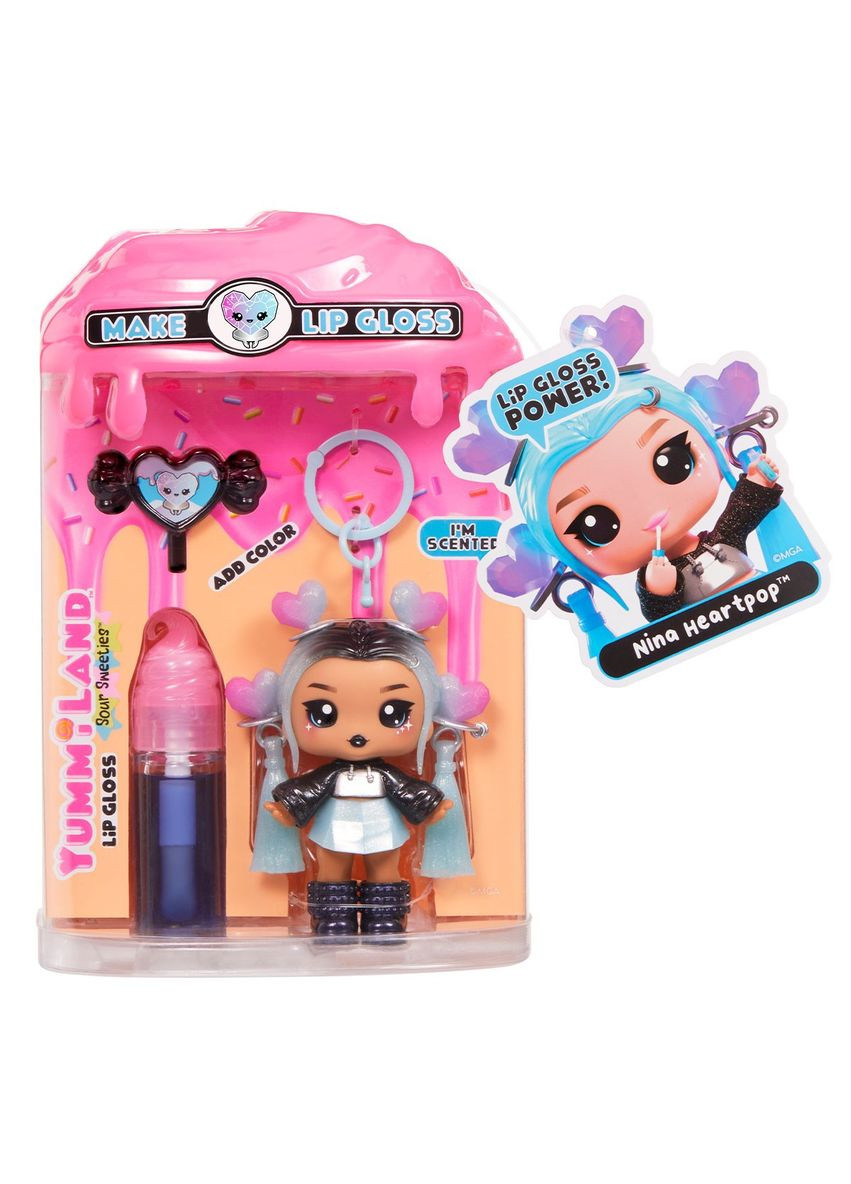 Игровой набор с куклой и блеском для губ SS — Нина Хартпоп Yummiland (349443555)