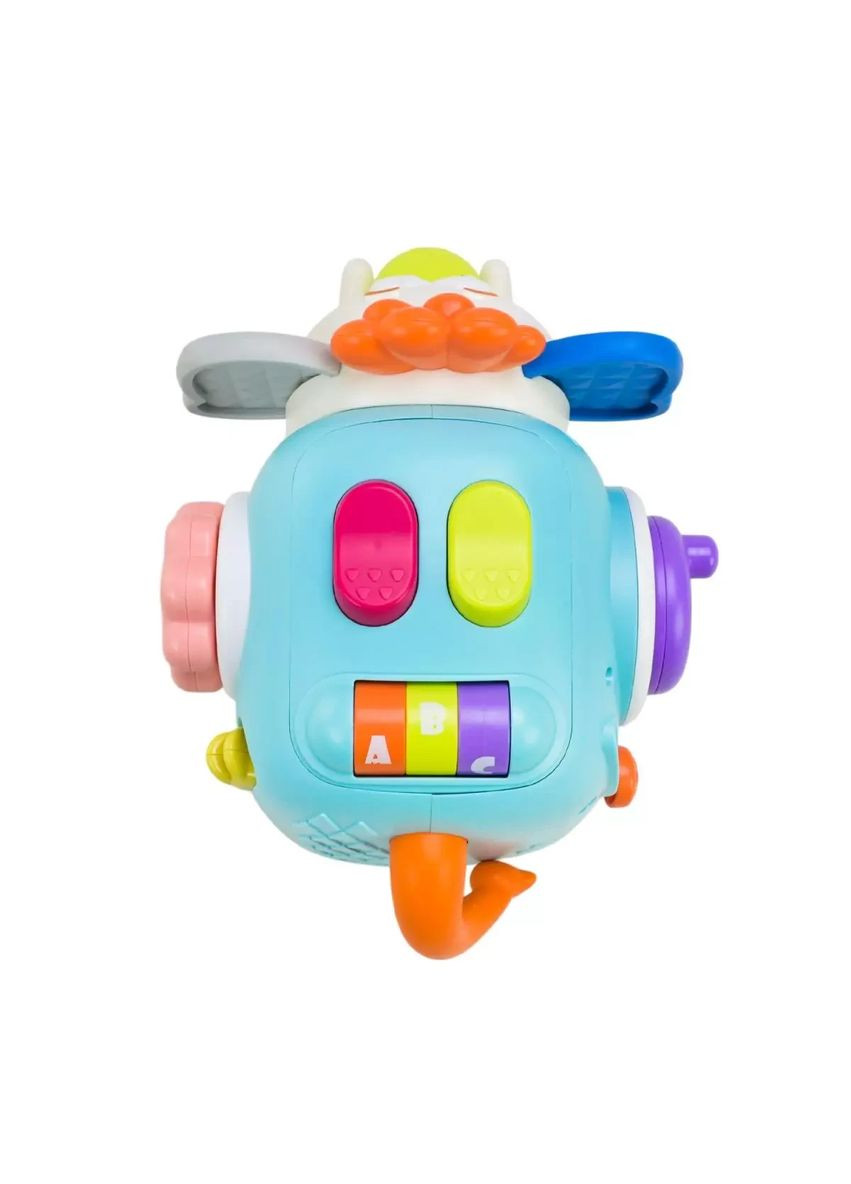 Іграшка розвиваюча брязкальце тактильний багатофункціональний слон PL-724-103 Сонячний зайчик No Brand (362426993)