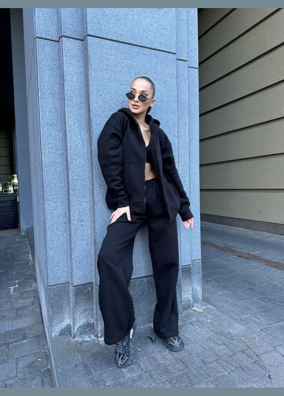 Женский спортивный костюм-двойка из тринитки InFashion Спортивний костюм (302668862)