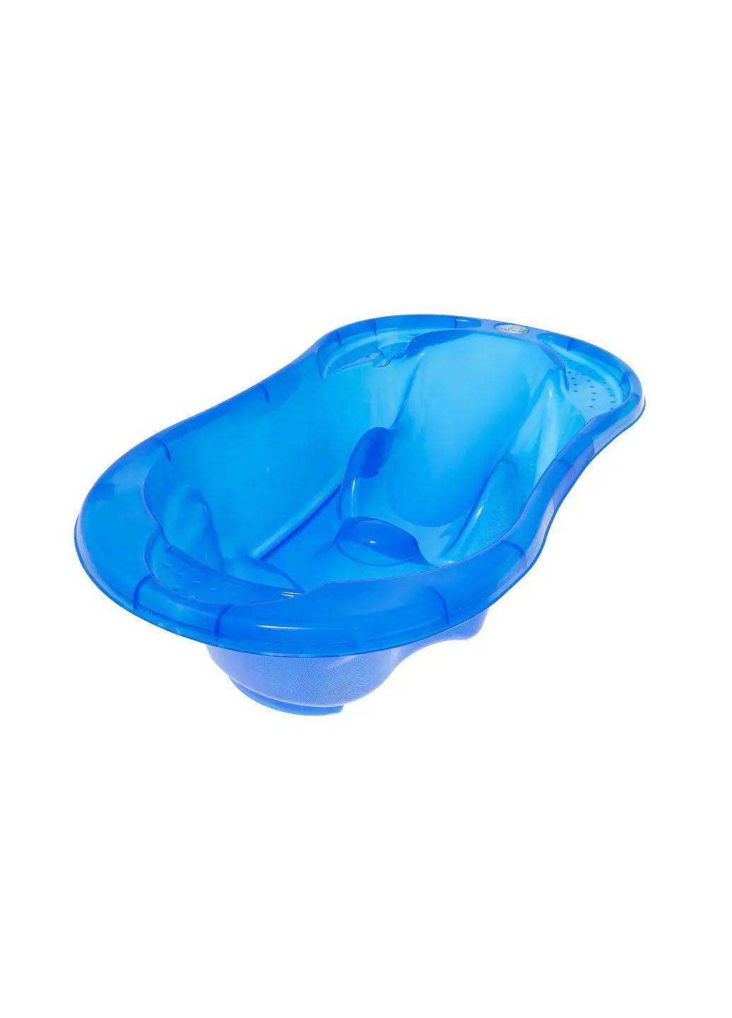 Ванночка "Комфорт" 2 в 1 анатомическая (прозрачно-голубой) 5902963011916 Tega Baby (293814763)