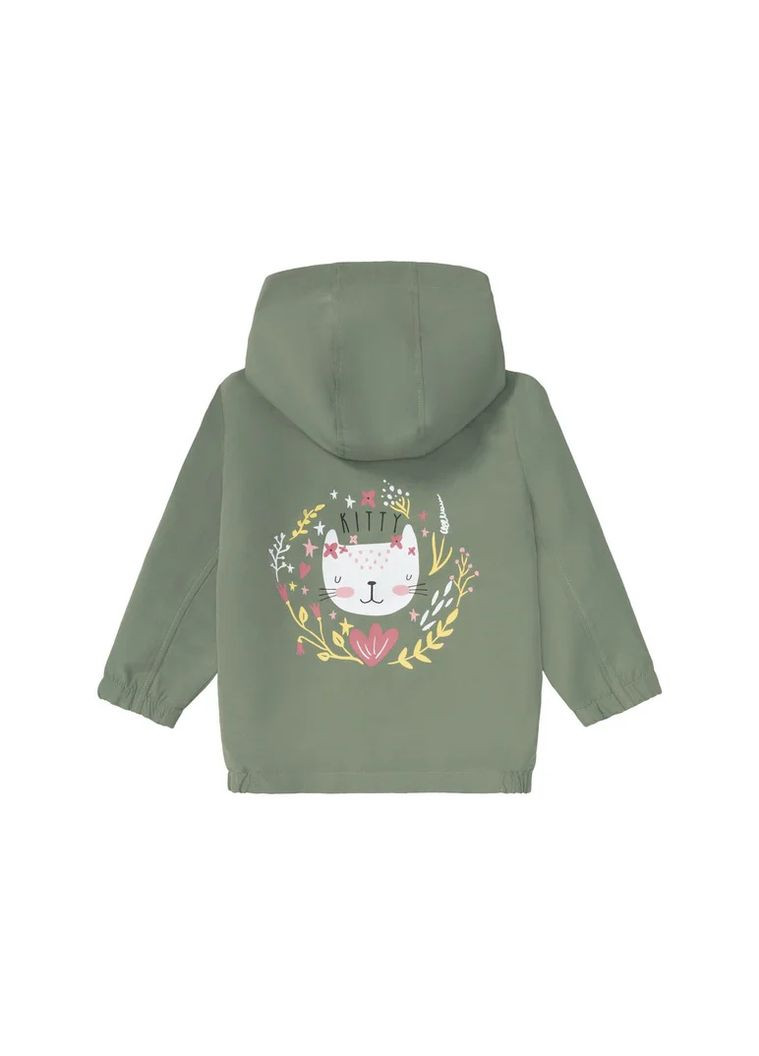 Зелена демісезонна вітровка Lupilu