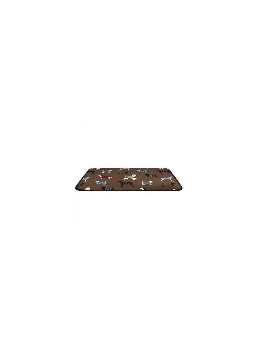 Килимок FunDogs 90 см / 68 см коричневий Trixie (292260092)