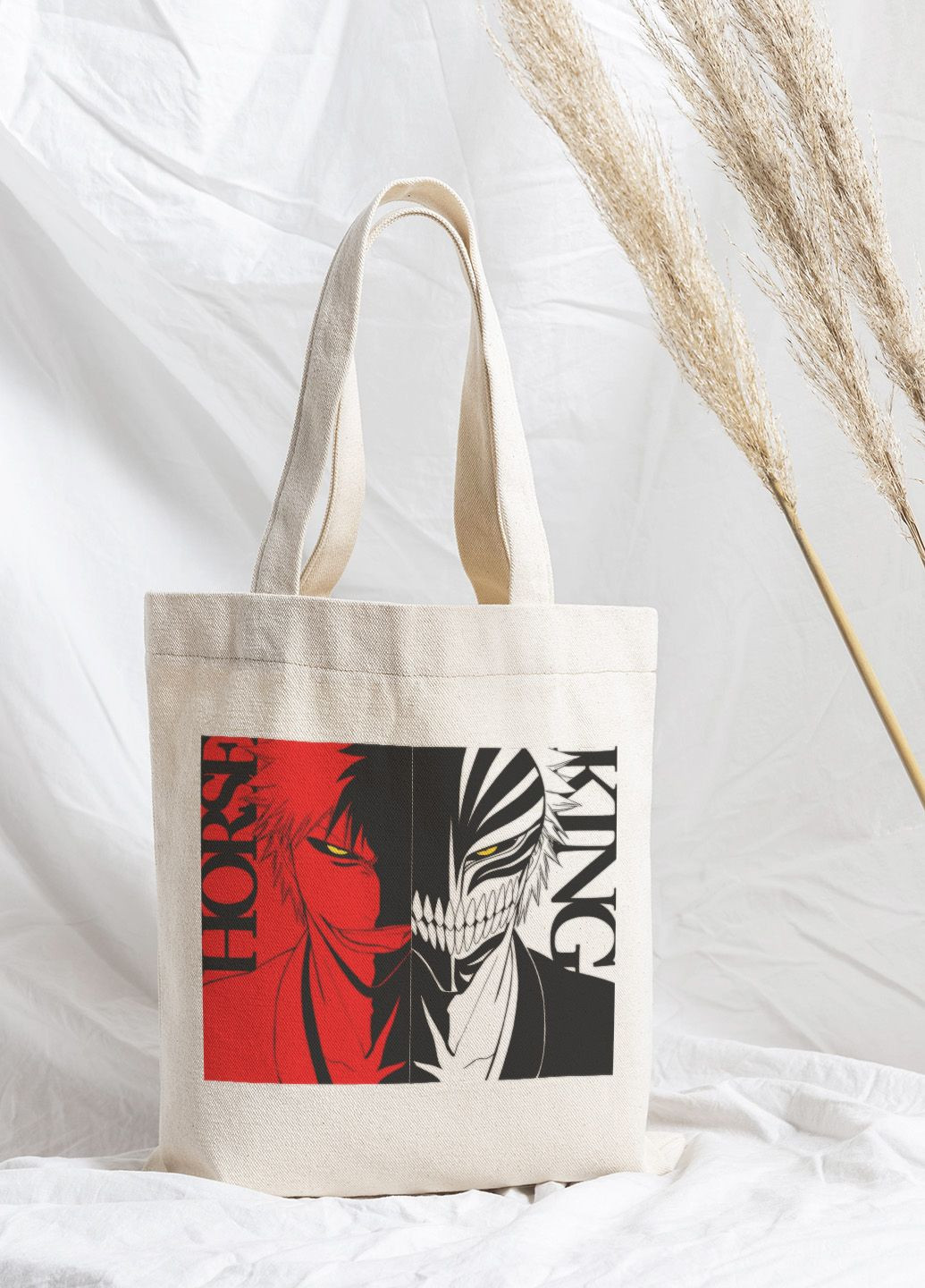 Еко сумка Мерч Крафт Дизайн 34х38см ручка 60см з принтом аніме bleach No Brand шопер (297714390)