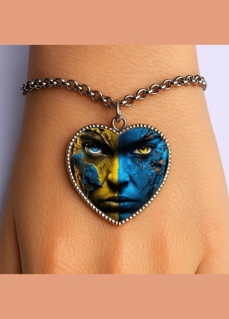 Браслет Патриотический #10 (сердце) No Brand (329330804)