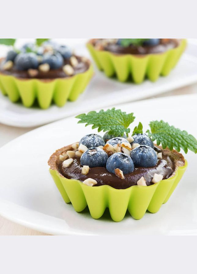 Набір силіконових форм для випікання кексів 6 шт (MR-1076) Maestro (334712925)