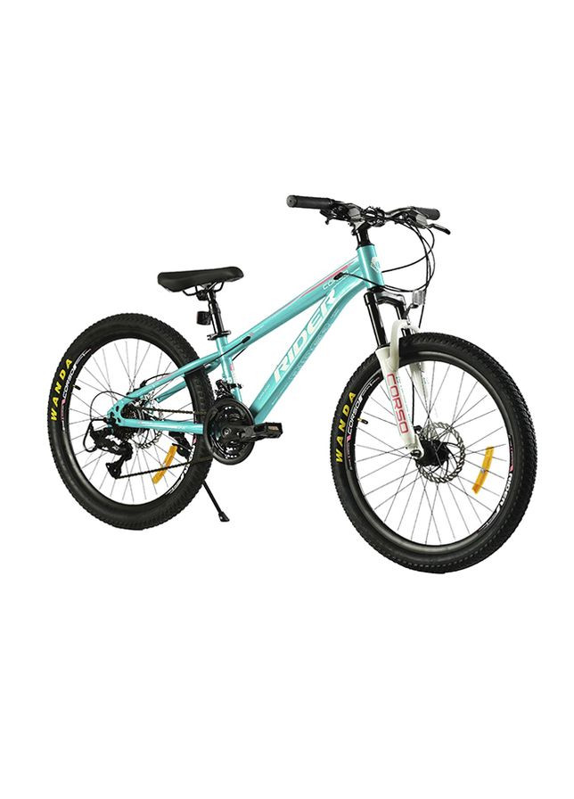Велосипед Спортивний 24" дюйми «RIDER» колір бірюзовий ЦБ-00246117 Corso (282925157)