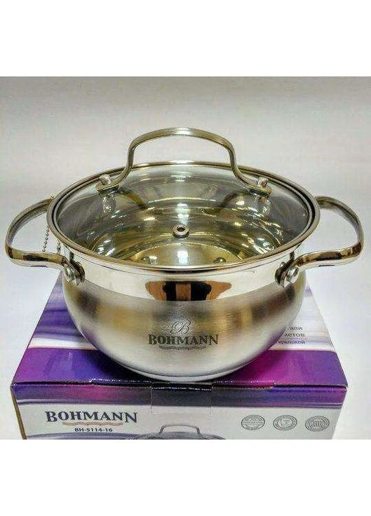Каструля 1.9 л BH-5114-16 Bohmann (381655423)