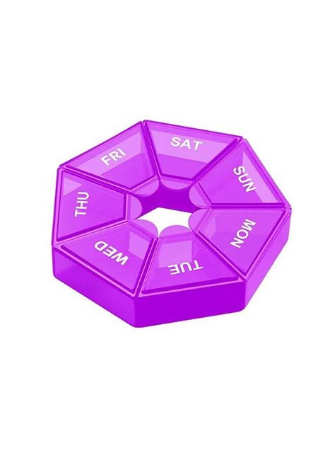 Таблетница 7Days Mini Pill Box, Purple Semi (334891518)