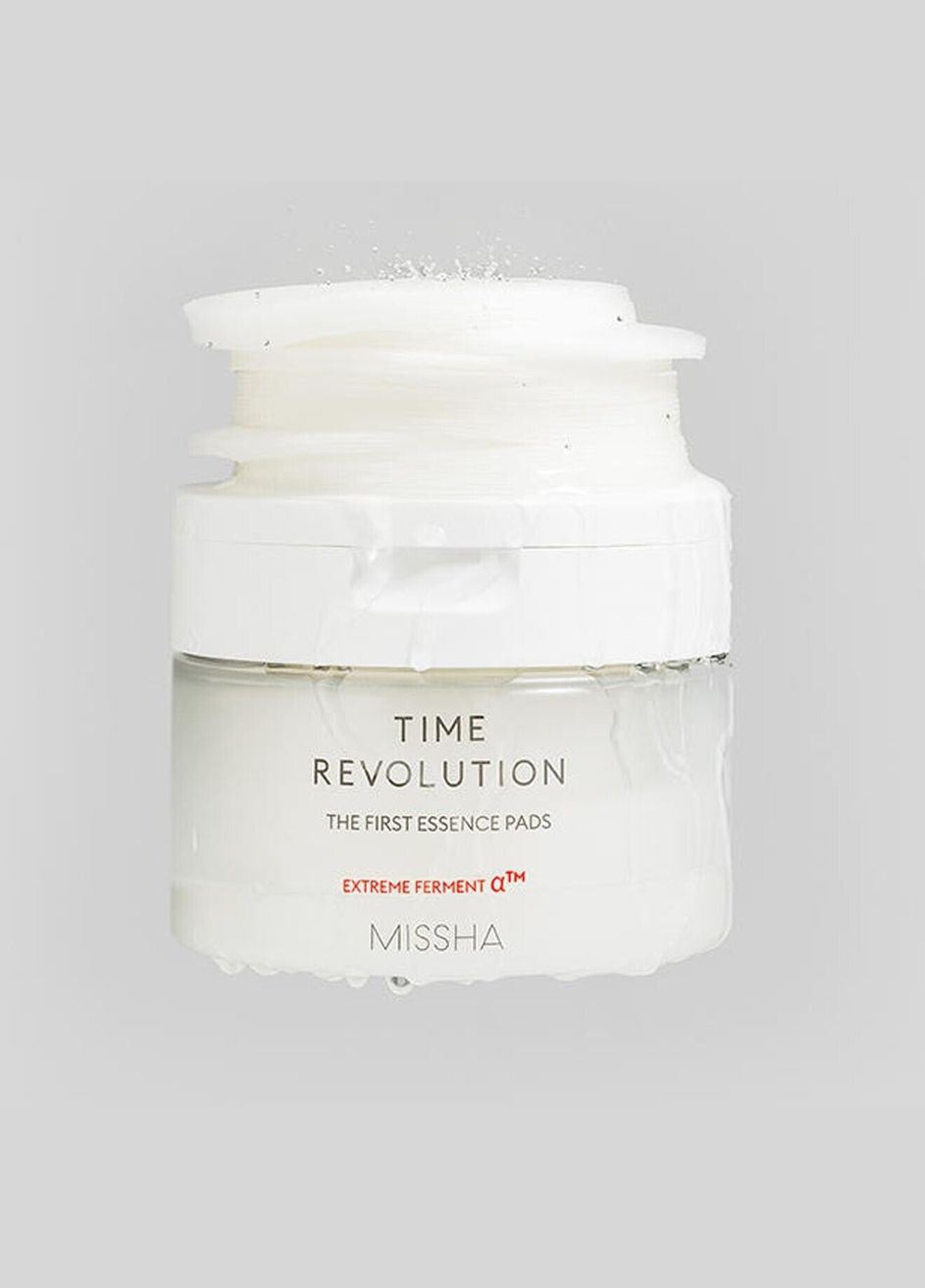 MISSHA Увлажняющие пады для лица Time Revolution the first essence pad, 75 шт. — Крем, Южная Корея (328448291)