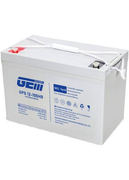 Аккумуляторная батарея 12V, 100A, GEL GEM Battery (315434796)