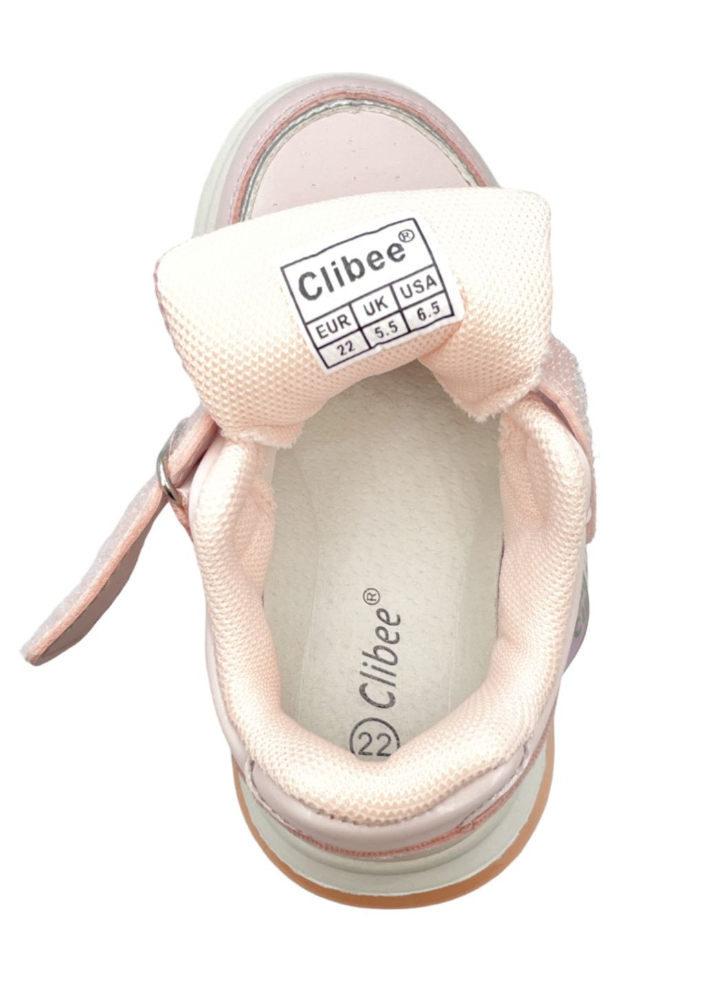 Рожеві всесезонні кросівки Clibee