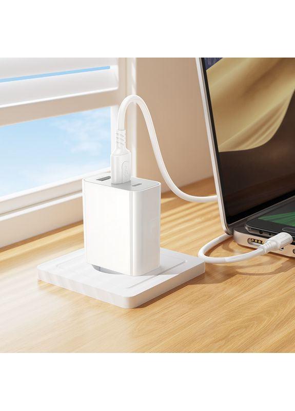 Сетевое зарядное устройство с кабелем Stellar three-port charger set (Micro) (EU) (6941991125294) Borofone BA105A (391387805)
