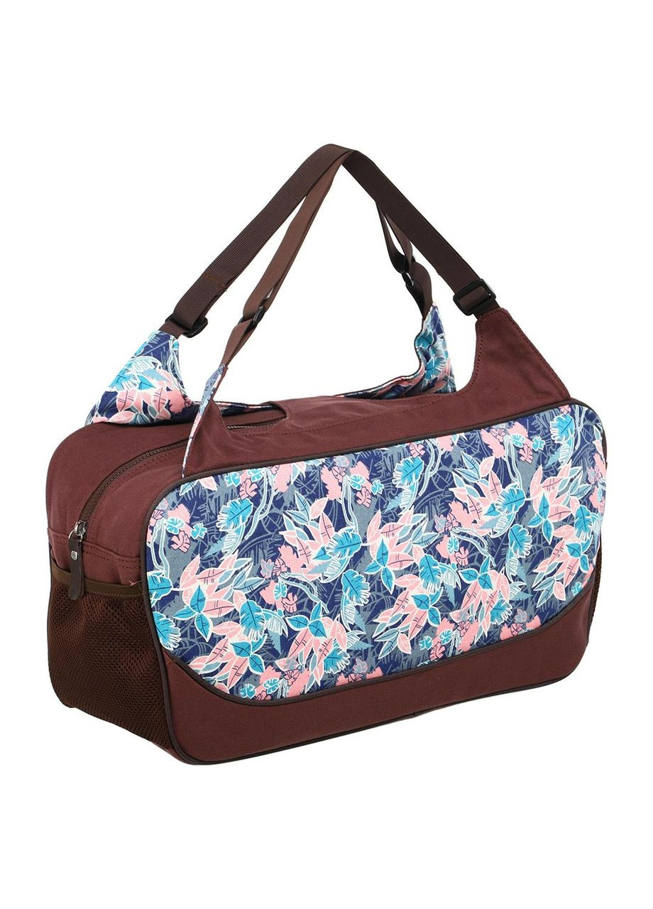 Сумка для йоги Yoga bag KINDFOLK (размер 19х50х33см, полиэстер, хлопок, розово-голубой) (FI-8366-2) SP-Sport (361436573)