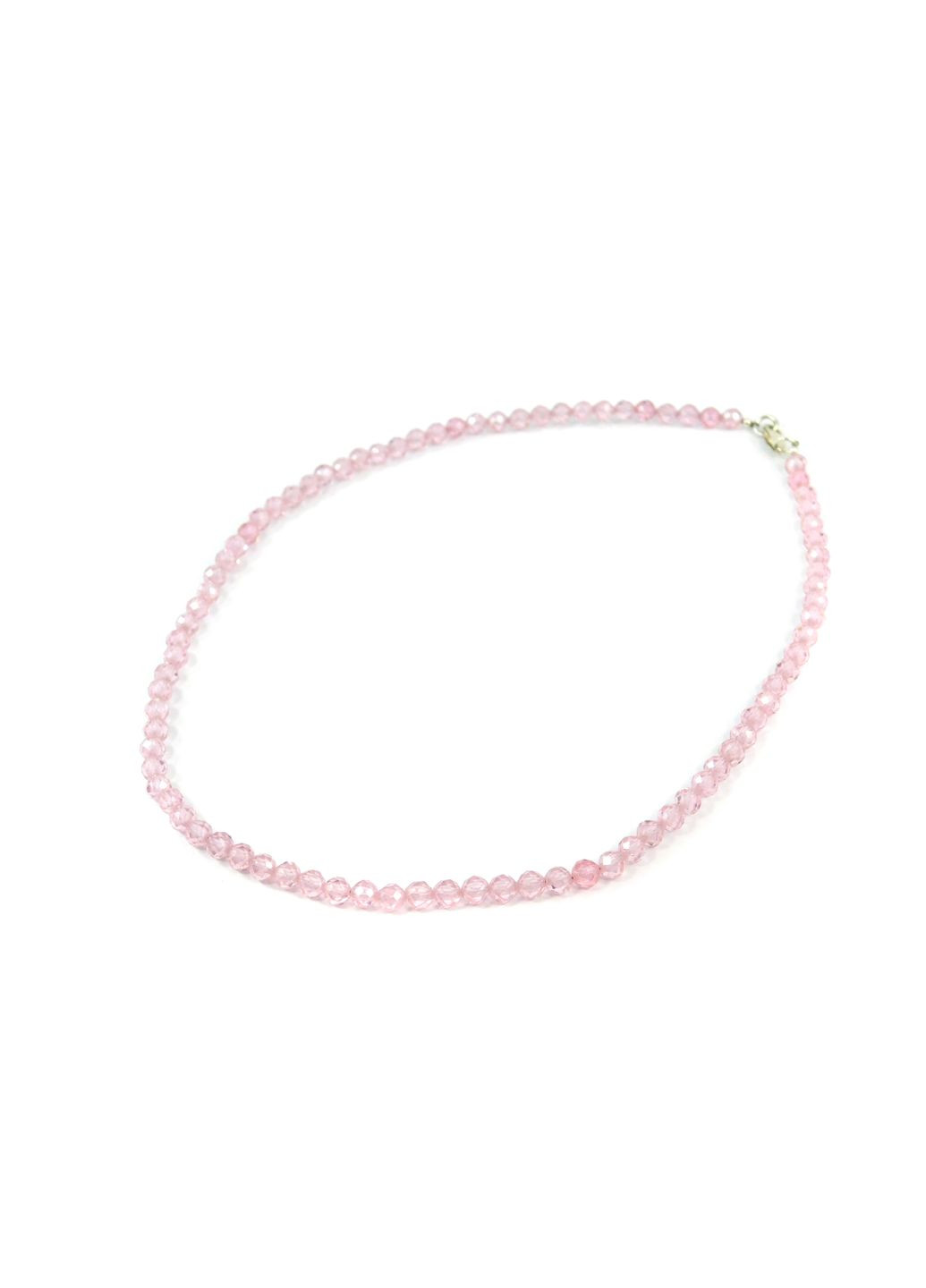 Эксклюзивное ожерелье Циркон, серебро Fursa fashion (322316023)