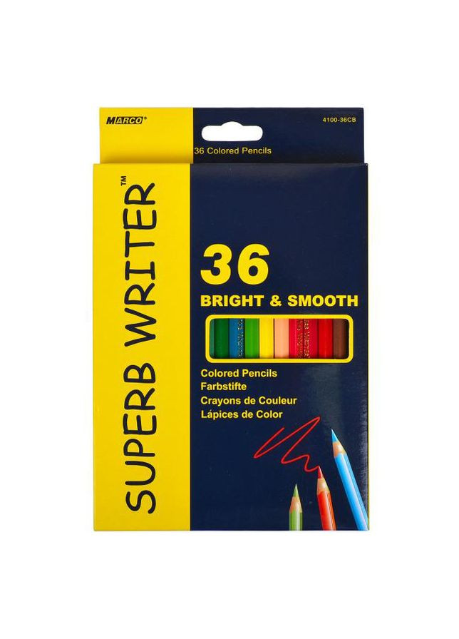 Набор цветных карандашей цвет разноцветный ЦБ-00247119 Marco (282818510)