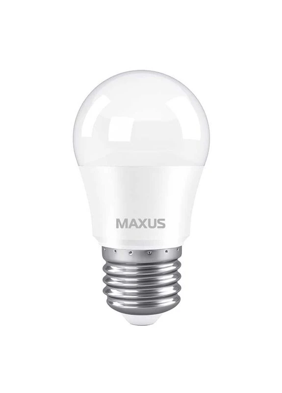 Лампа світлодіодна G45 (8W, 3000K, 220V, E27) Maxus (396847859)