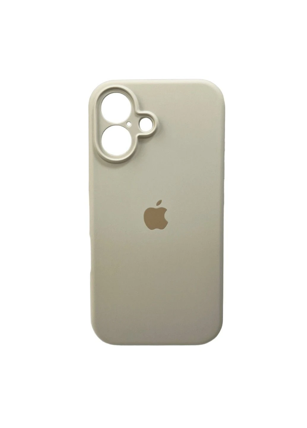 Чохол для смартфона Silicone Full Case AA Camera Protect для Apple iPhone 16 9, Antique White Silicone Case (382474384)