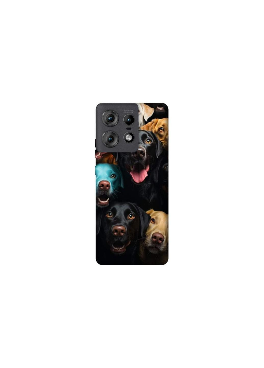 Чохол на Motorola Edge 50 Pro Собаки Frontalka (353338434)