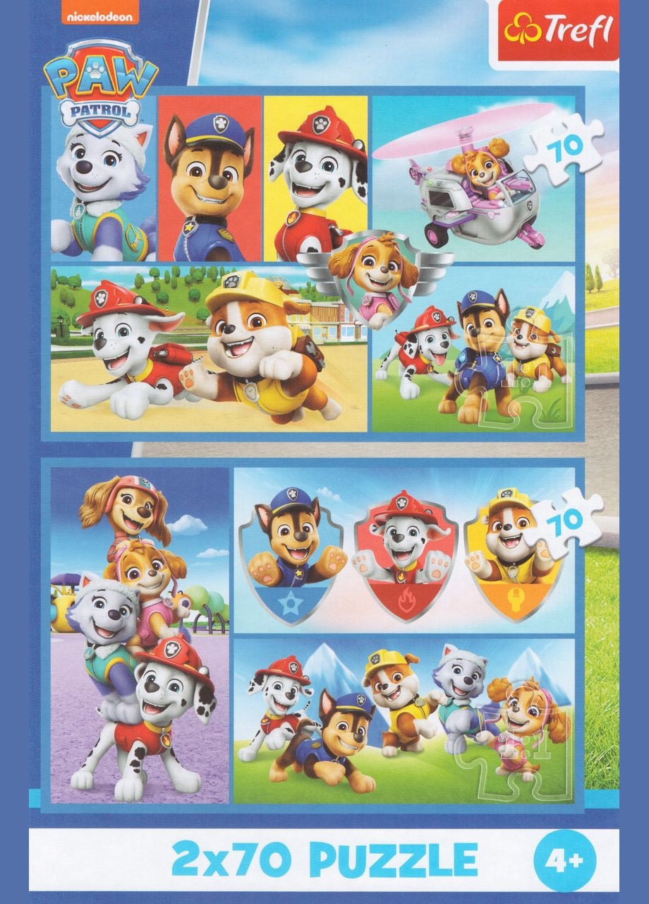 Пазли Правила веселої команди (2 х 70 ел.) 34441 ( ) Trefl (328946481)