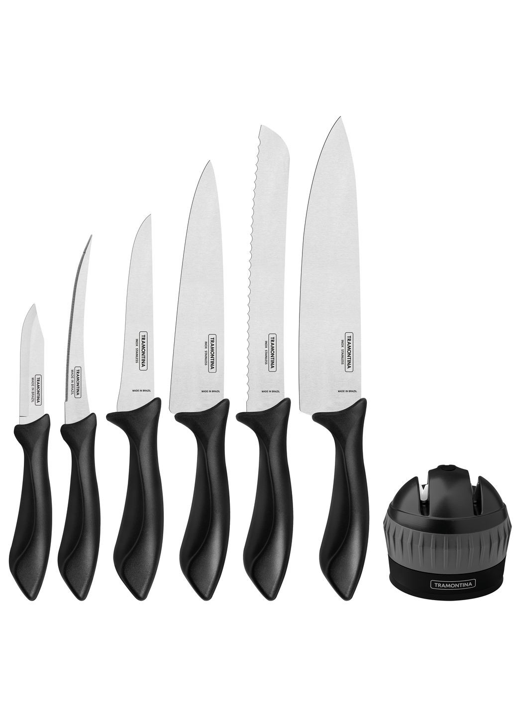 Набір ножів Affilata 7 предметів 23699/060 Tramontina комбінований,