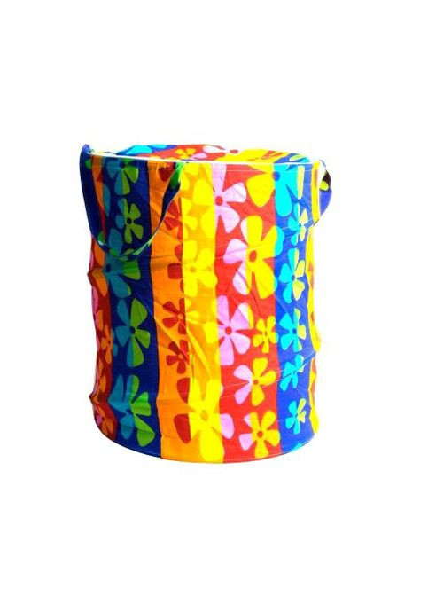 Корзина для игрушек Цветы радуга тканевая для детей многофункциональная сумка для хранения ProDobro (367091030)