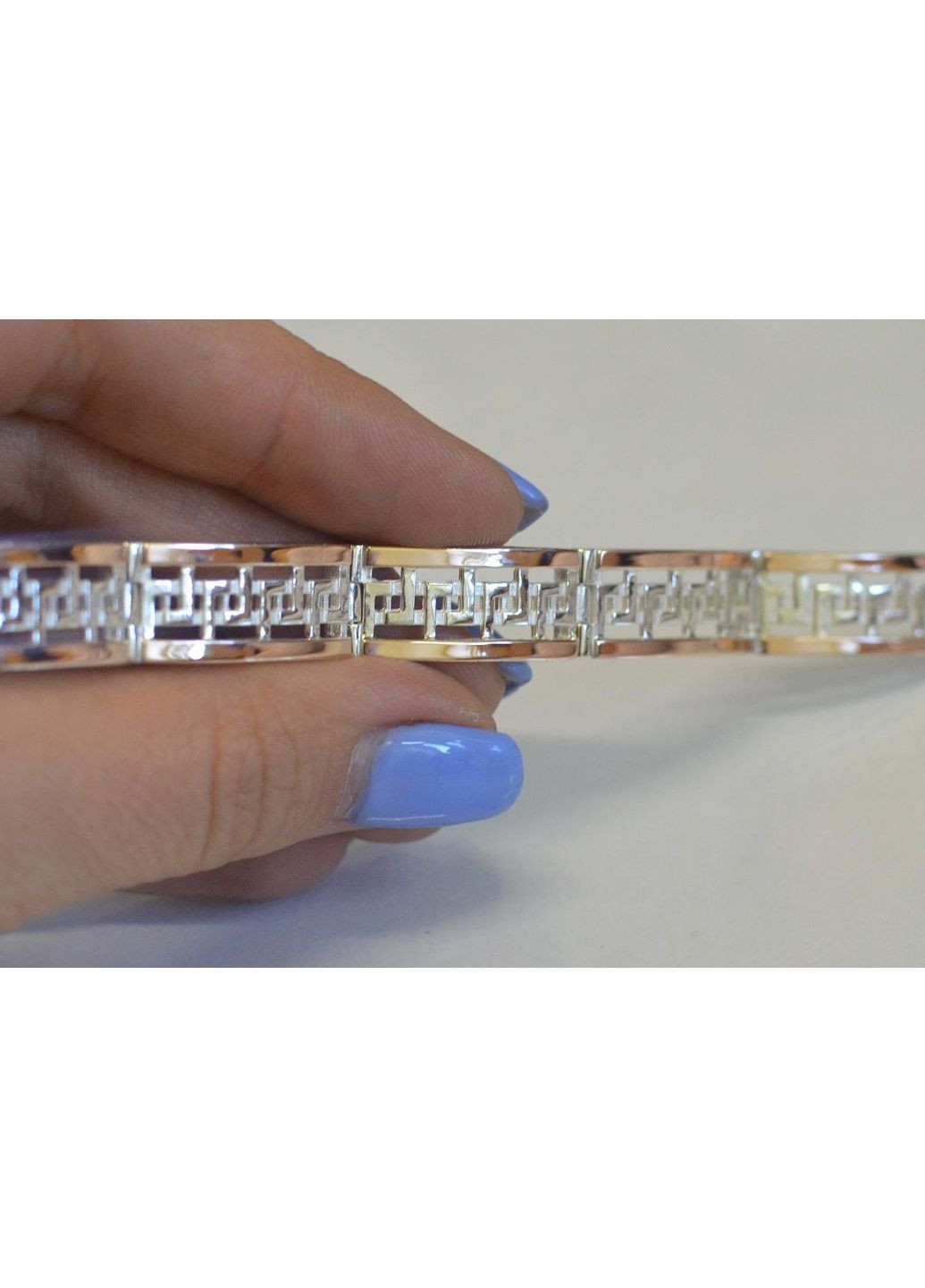 Серебряный браслет с пластинами из золота Silver Style (367112320)