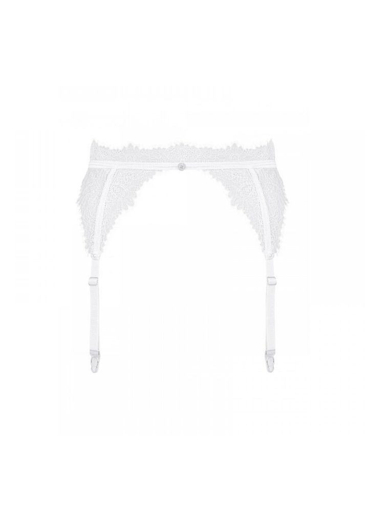 Пояс для чулок Bianelle biały L/XL Obsessive (303907005)